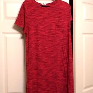 Pinkish red and black xl carlie lularoe